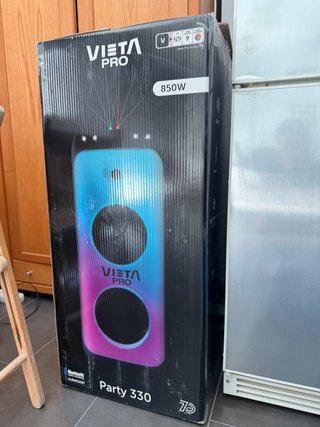 Altavoz Vieta Pro Party 330 Negro