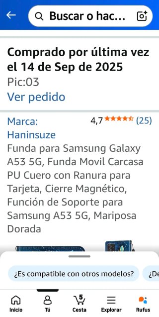 Funda Samsung Galaxy A53 5G Mariposas