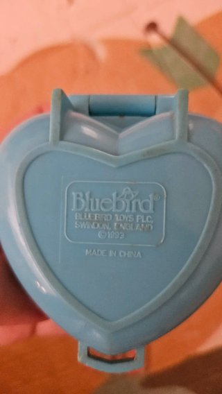 Adorabile casa delle bambole Polly Pocket a forma di cuore
