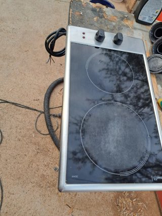 Vitrocerámica 2 fuegos