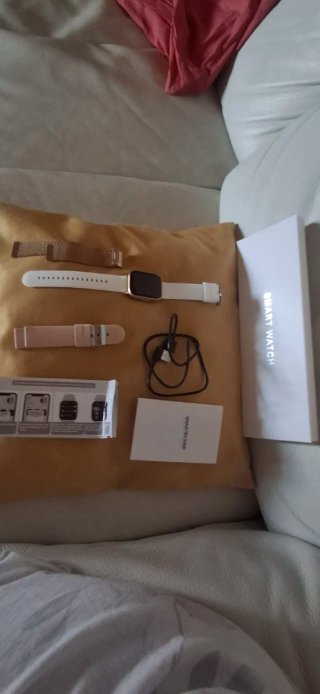 Smartwatch Rose Gold e Bianco