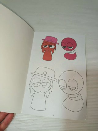 Due libretti da colorare Sprunki