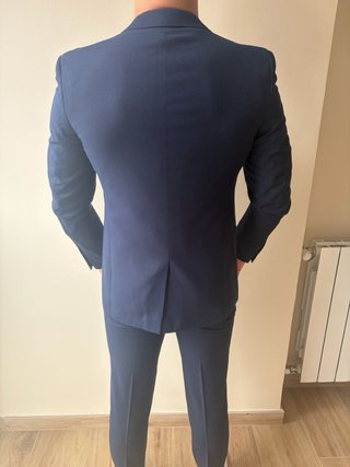 Traje Zara Azul Marino