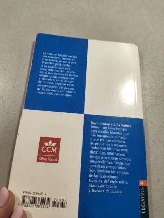 Libro "La llamada del agua"