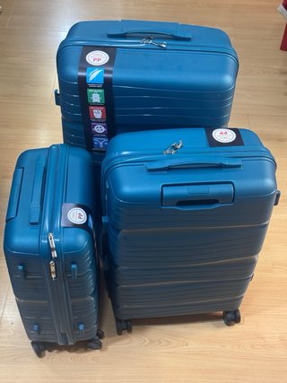 Juego 3 Maletas 100% PP (10, 18, 23kg)