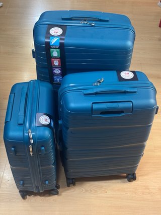 Juego 3 Maletas 100% PP (10, 18, 23kg)