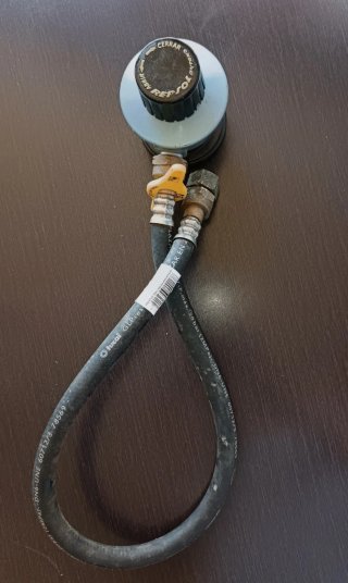 Regulador con manguera