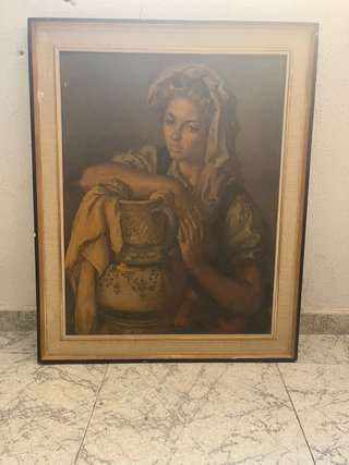 Cuadro Mujer con Jarra