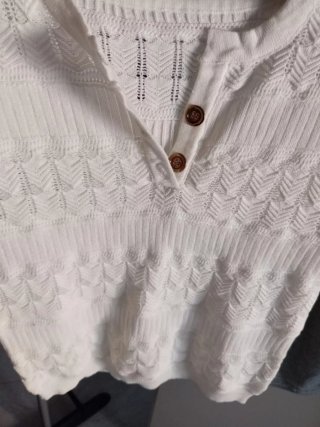 Completo bianco e grigio
