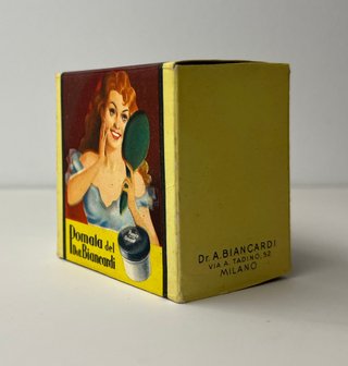 Pomata del dott. Biancardi, vintage packaging