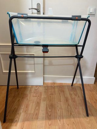 Bañera Stokke plegable con asiento