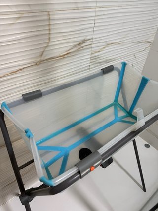 Bañera Stokke plegable con asiento