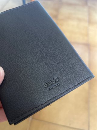 Porta passaporto Hugo Boss marrone