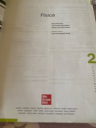 Física 2o Bachillerato