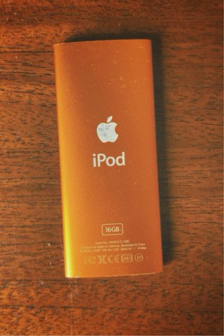 iPod Nano 4ta Gen 16GB Naranja