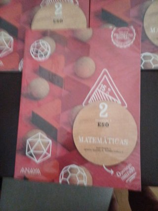 Libros matematicas 2 eso