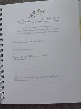 Diario Bebé Pequeño diario de mi bebé