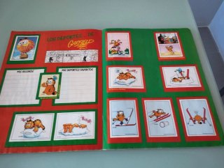 Álbum Cromos- Garfield