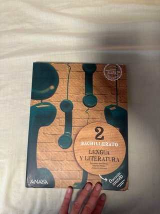 libro de lengua y literatura 2 de bachiller