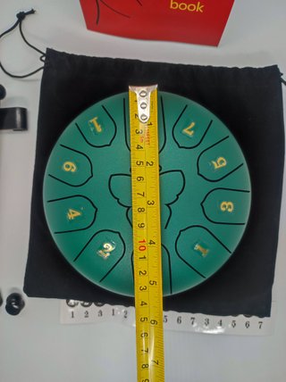 Steel tongue drum 11 note Farfalla
