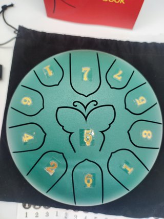 Steel tongue drum 11 note Farfalla