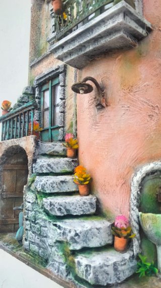 Tegola Portoghese Decorata a Mano