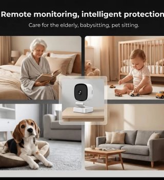 Set di 2 Telecamere WiFi Nuove