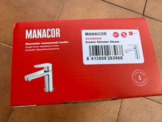 Grifo Teka Manacor Monomando Lavabo