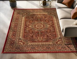 Alfombra Oriental Roja 300x400cm