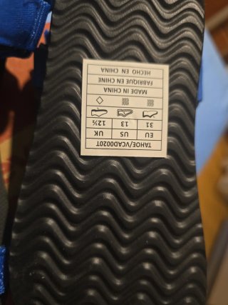 Chanclas Levis Azules