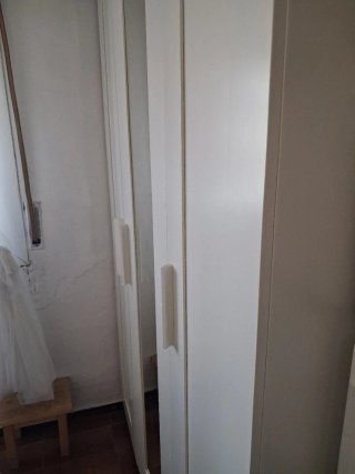 Armario 3 cuerpos Ikea blanco