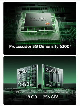 Realme 14x Negro 5G