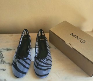 Bailarinas Mango estampado animal