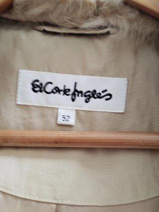 Chaquetón El Corte Inglés cuello pelo
