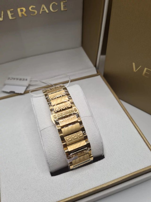 Reloj Versace Dorado y Negro