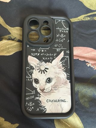 Cover iPhone 14 Pro - Gatti e Matematica