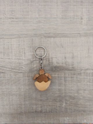 Llavero Madera Tortuga Bebé