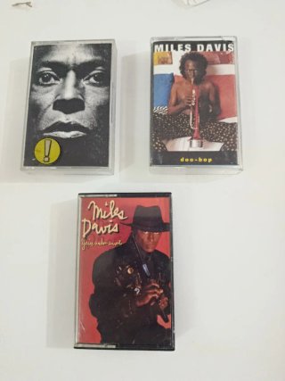 Lote 3 Cassettes Miles Davis Jazz