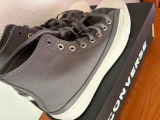 Converse All Star grises y blancas T42