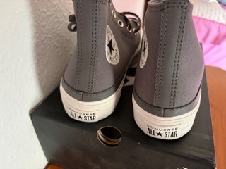 Converse All Star grises y blancas T42