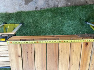 Mesa Plegable Madera y Metal