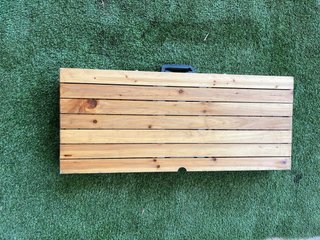Mesa Plegable Madera y Metal