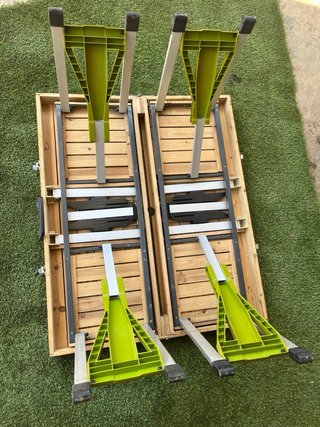 Mesa Plegable Madera y Metal