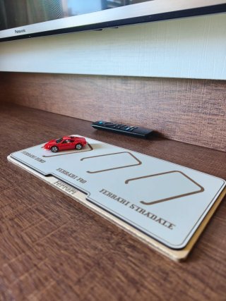 Base Decorativa Ferrari Hot Wheels