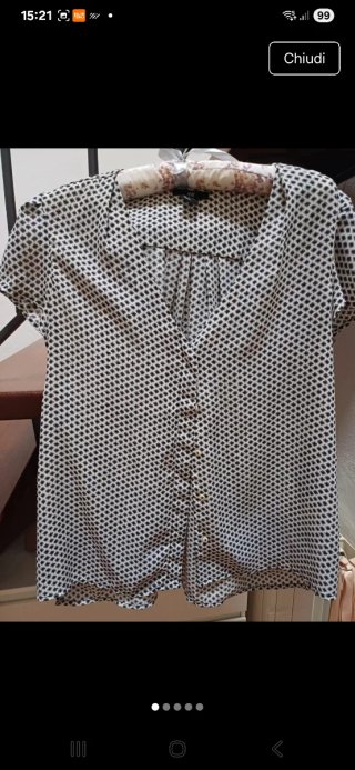 Camicetta H&M fantasia geometrica