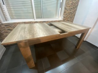 Mesa extensible comedor madera
