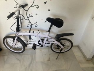 Bicicleta Plegable Rodado 20 con Cambios