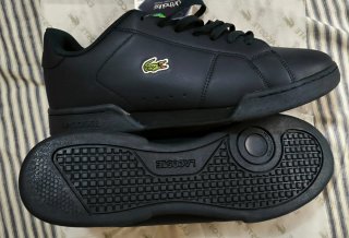 Zapatillas Lacoste Negras/Azules