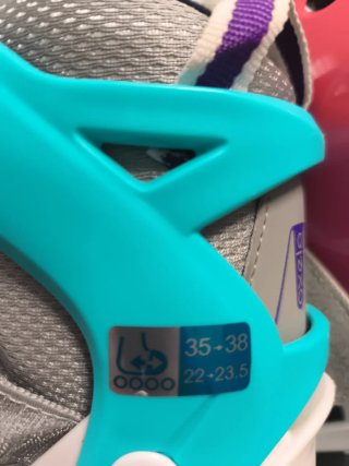 Patines Oxelo y Protecciones Talla 35-38