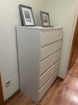 Cómoda KULLEN IKEA Blanca